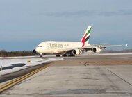 A380 linii Emirates wylądował w Waszyngtonie