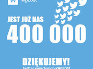 Ponad 400 000 osób śledzi @TygodnikWPROST na Twitterze