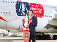 Emirates FA Cup w przestworzach