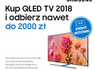 Kup Samsung QLED TV i odbierz nawet do 2000 złotych zwrotu 