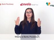 Tłumacz języka migowego online dostępny w Banku Pocztowym