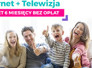 Netia: światłowodowy internet z TV przez 6 miesięcy za darmo!