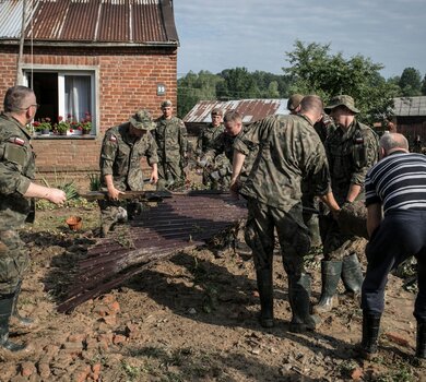 Ciąg dalszy działań pomocowych WOT na lubelszczyźnie