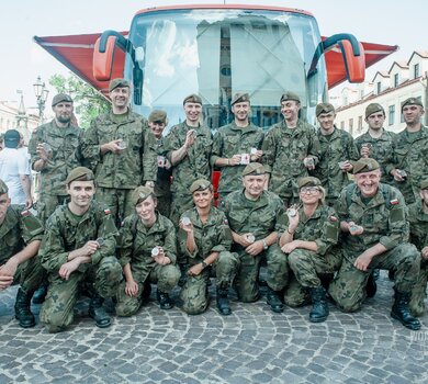 Krwioobieg podsumowanie czerwcowej akcji zbiórki krwi w WOT