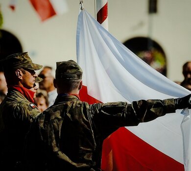 Przysięga wojskowa żołnierzy WOT