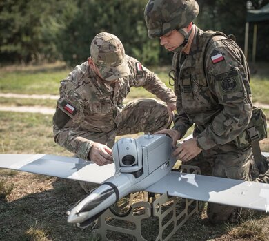 Szkolenie operatorów BSP FlyEye z Wojsk Obrony Terytorialnej