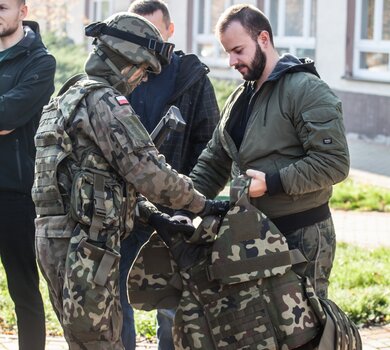 Pierwsze zapoznania kandydatów na Terytorialsów w woj. opolskim