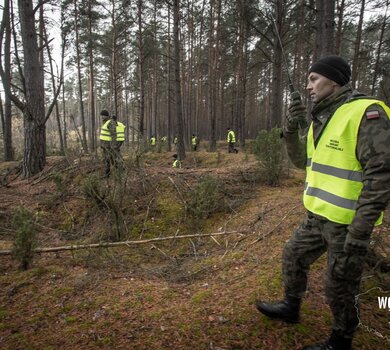 1 Podlaska Brygada OT podczas ćwiczeń z działań kryzysowych w Goniądzu - 10.11.2019