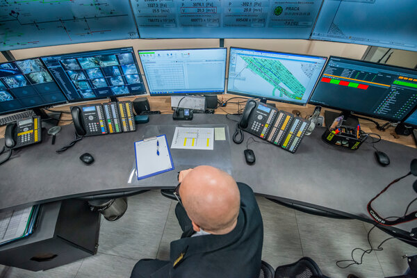 Control Room w Zakładach Górniczych "Lubin"