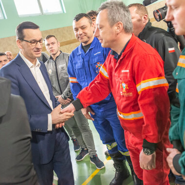 Premier Mateusz Morawiecki w JRGH