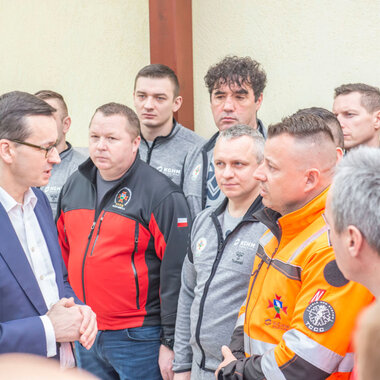 Premier Mateusz Morawiecki w JRGH