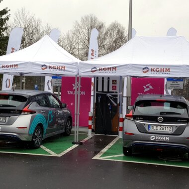 KGHM and TAURON have launched electric car charging point