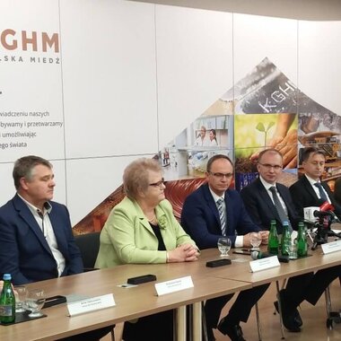 Podpisanie porozumienia miedzy KGHM, a Gminą Polkowice