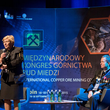 Professor Monika Hardygóra and Paweł Markowski