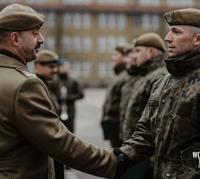 Giżycko - przysięga żołnierzy 4WMBOT