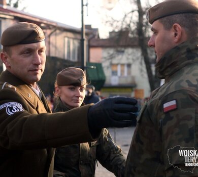 Przysięga i promocja podoficerska żołnierzy 2 Lubelskiej Brygady OT