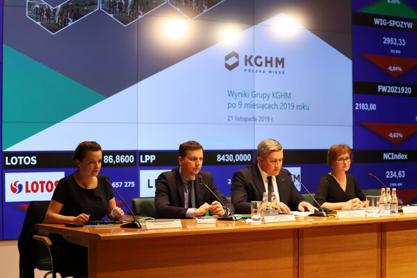 Wyniki Grupy KGHM po 9 miesiącach 2019 r (2)