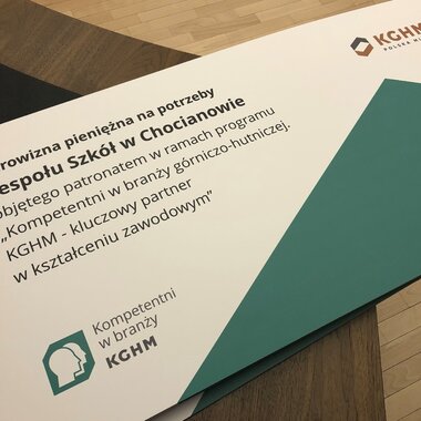 KGHM wspiera szkoły w programie Kompetentni w branży