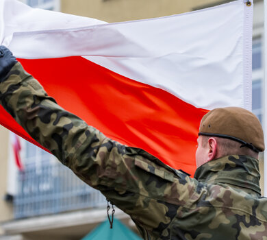 Kutno - przysięga żołnierzy 9 Łódzkiej Brygady OT