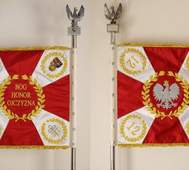 Sztandar dla 12 Wielkopolskiej Brygady OT