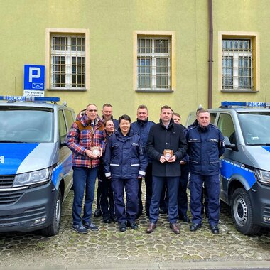 Wsparcie dla Komendy Powiatowej Policji w Lubinie