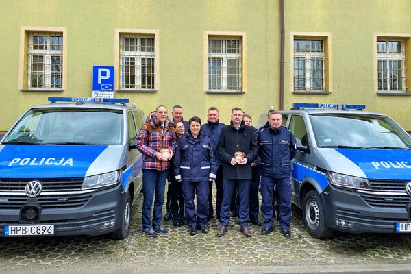 Wsparcie dla Komendy Powiatowej Policji w Lubinie