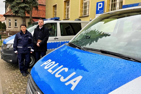 Wsparcie dla Komendy Powiatowej Policji w Lubinie