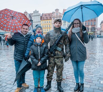 Pierwsza przysięga wojskowa żołnierzy WOT na Dolnym Śląsku