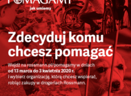 Klienci Rossmanna sami zdecydują komu pomogą