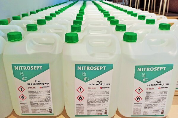 Nitrosept - płyn do dezynfekcji produkcji Nitroerg