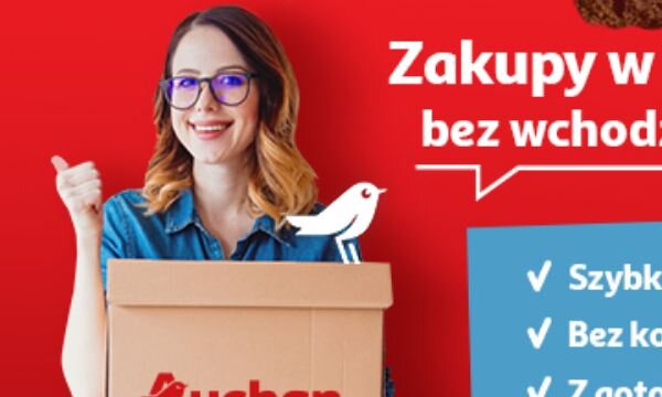 Auchan zakupy bez wychodzenia z domu