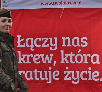 Ponad 1000 litrów krwi od Terytorialsów i podchorążych