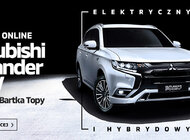 Sukces wyjątkowej premiery Mitsubishi Outlandera PHEV online z Bartłomiejem Topą