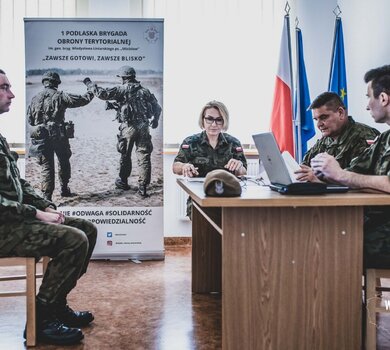 Kwalifikacje do służby zawodowej na Podlasiu