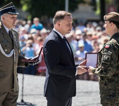 Podkarpaccy terytorialsi przysięgali w Nowej Dębie