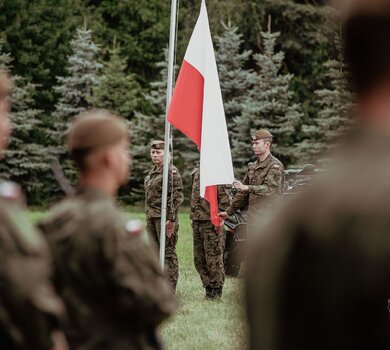 Przysięga żołnierzy 9ŁBOT w Kutnie