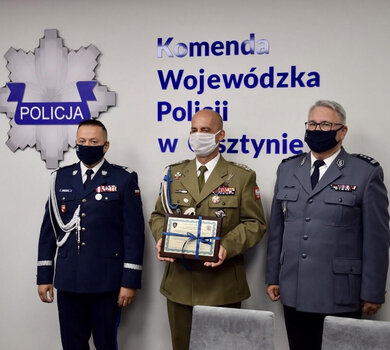 Porozumienie o współpracy 4. Warmińsko-Mazurskiej Brygady OT z Policją 