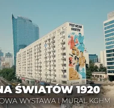 Mural 1920 Wojna Światów w Warszawie - odsłonięcie.mp4
