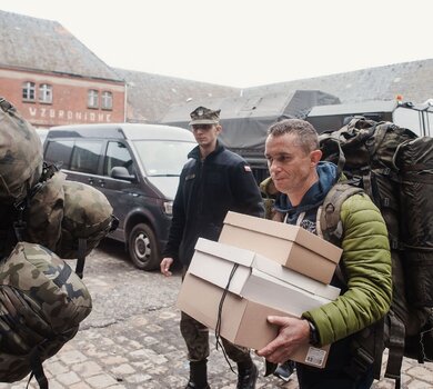 Ochotnicy z Wielkopolski i Ziemi Lubuskiej stawili się do służby w batalionie w Lesznie