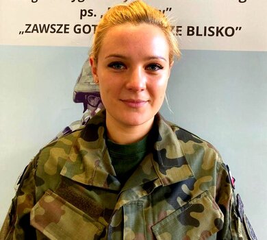 Magdalena Warakomska wstąpiła do WOT