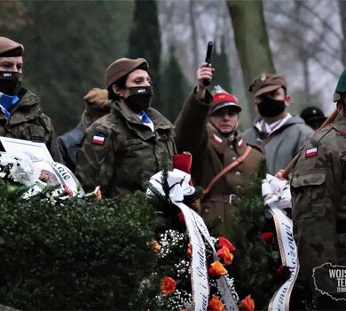 Pogrzeb mjr. Lucjana Deniziaka, żołnierza AK