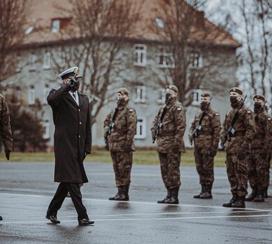 Przysięga żołnierzy 7 Pomorskiej Brygady OT w Słupsku