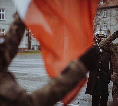 Przysięga żołnierzy 7 Pomorskiej Brygady OT w Słupsku