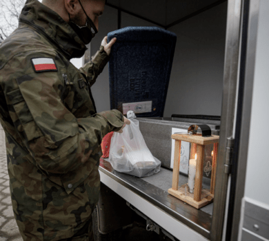 Światełko Pokoju dotarło do żołnierzy WOT