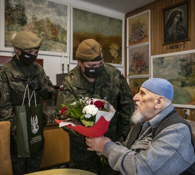 Urodziny Tadeusza Goldmanna - Powstańca Warszawskiego Batalionu AK „Zaremba-Piorun