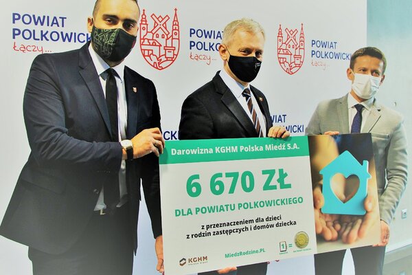 Środki dla powiatu polkowickiego