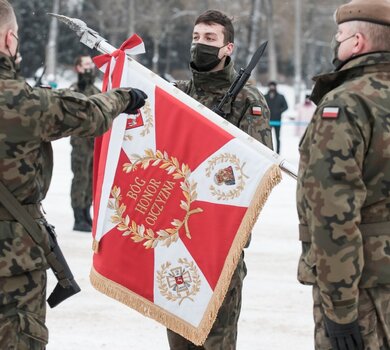 Przysięga w 2 Lubelskiej Brygadzie OT