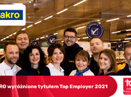 Tytuł Top Employer już po raz czwarty przyznany MAKRO Polska