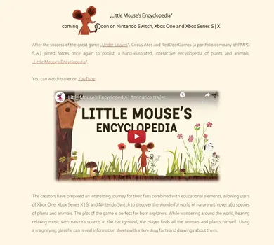 2021 03 17  RDG PMPG  Little Mouse's Encyclopedia