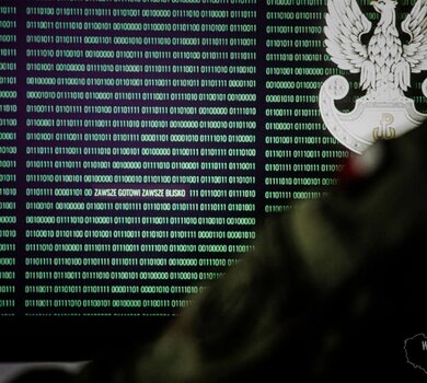 Żołnierze komponentu CYBER WOT na ćwiczeniach nato „locked shields”